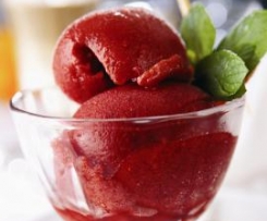 Lime, Coconut and Berry Sorbet (Cyndi O'Meara)