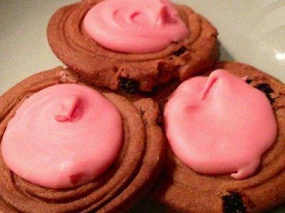 Coffee scroll biscuits