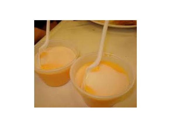 Mango Pudding (Yum cha style)
