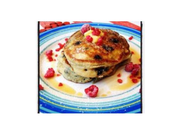Banana & Blueberry Buttermilk Pancakes