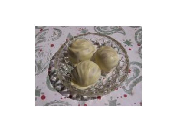 White honeycomb truffles