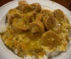 Curried Sausages
