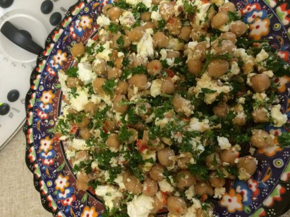 Chickpea and Feta Salad