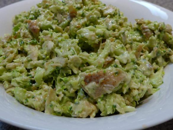 LCHF Leftover Chicken Salad