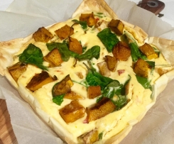 Roast Pumpkin & Ricotta Tart