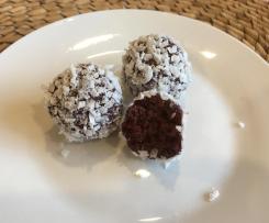 Choc Beetroot Bliss Balls - Nut free