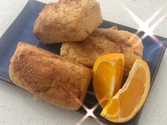 Whole orange and date muffins