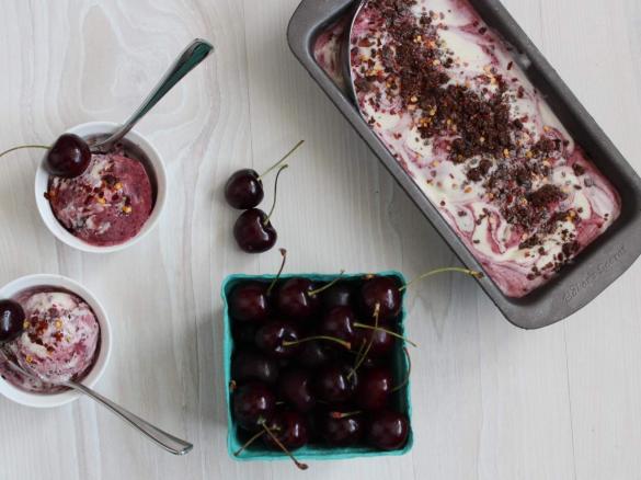 Cherry pickin' - inspired by Gelato Messina