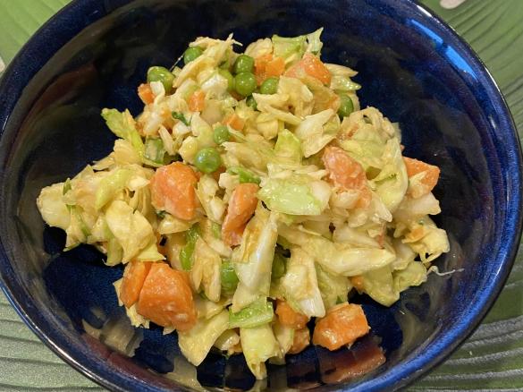 Thai-Inspired Peanut Superfood Slaw