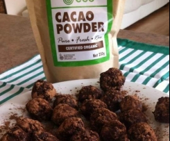 Fig and Raw Cacao Balls