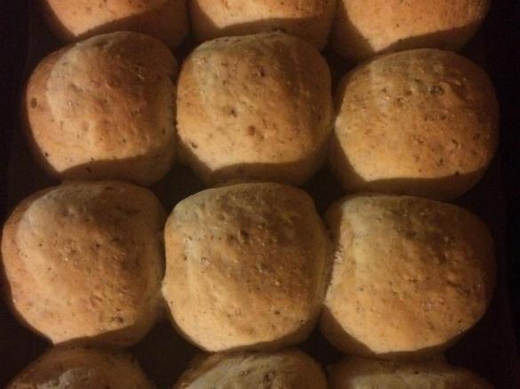 Oat and Pepita Bread Rolls