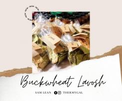 Buckwheat Lavosh Bread