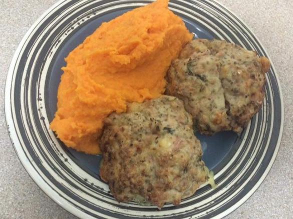 Chicken & Cheese Rissoles (Egg & Wheat free)