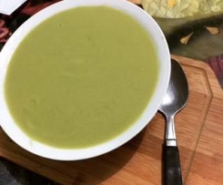 Asparagus and Parsnip soup