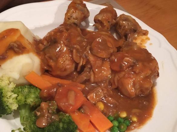 Chicken Chasseur without the nasties