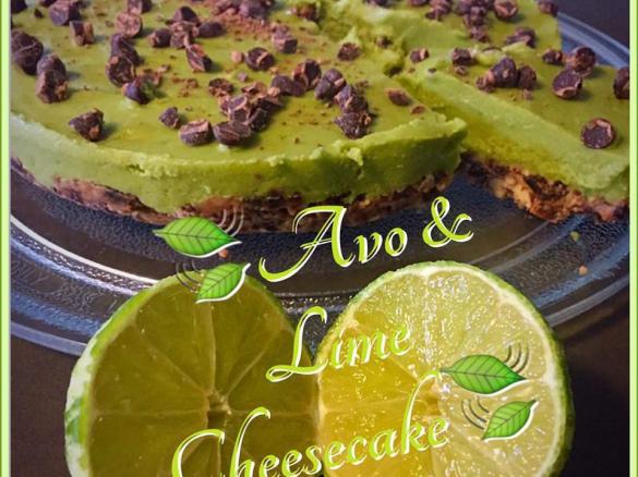 Kazza's Avocado & Lime Cheesecake