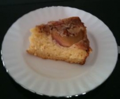 Up Side Down Peach Cake