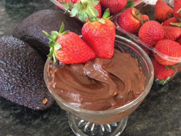 Quick Decadent Healthy Choc Avo Mousse