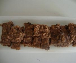 Chocolate fudge slice