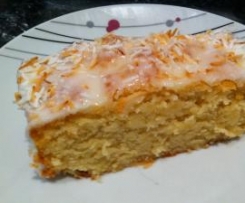 Coconuty Coconut cake with Lime Icing