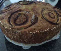 Cauliflower Cake  Adapted from Yotam Ottolenghi