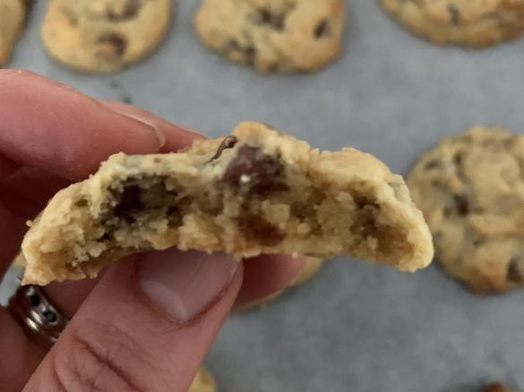 Tash's Tofu Peanut Butter Choc Chip Cookies