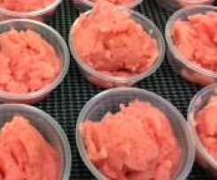 Spiced Blood Orange Sorbet