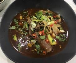 Spicy beef noodle soup (TM6 only)- Chef Mark Southon