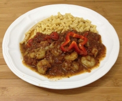 Prawns in Spicy Tomatoe Sauce