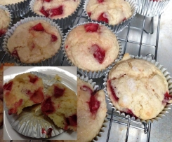 Strawberry Lemonade Muffins