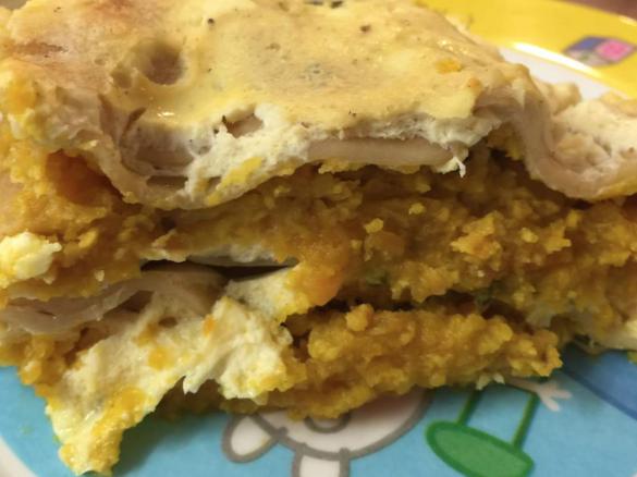 Pumpkin-Carrot-Spinach- Lasagne