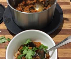 FODMAP friendly Eggplant Curry