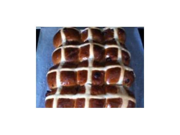 Choc Cross Buns