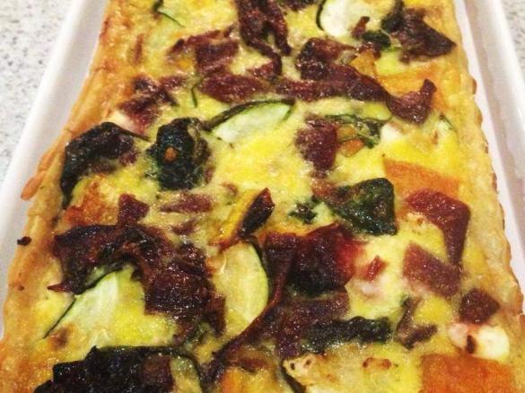 Vegetable & Feta Tart