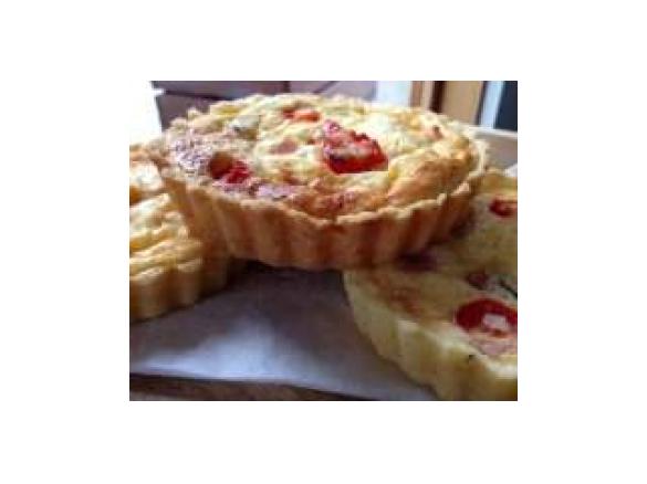 Richelle's Roasted Pumpkin and Bacon Quiches (Gluten Free)