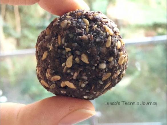Nut Free Peppermint Bliss Balls