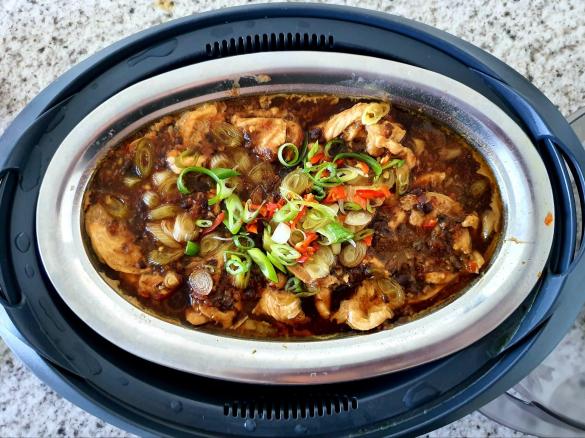 Chicken in Black Bean Sauce