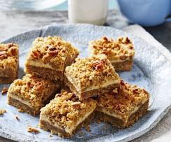 Walnut Cheesecake Slice