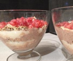 Quinoa and chia parfait