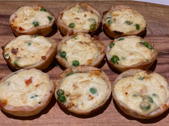 Egg Free Mini Quiches