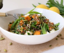 Cinnamon Pumpkin and Quinoa Salad