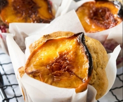 Peach Melba Muffins