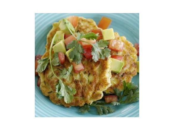 Corn and Zucchini Fritters