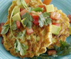 Corn and Zucchini Fritters
