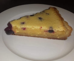 Lemon and Blueberry Shortcake Slice
