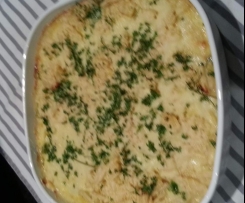 Curry Tuna Bake with Crisps
