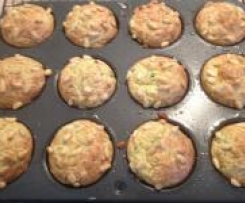 Cheese and Zucchini Muffins