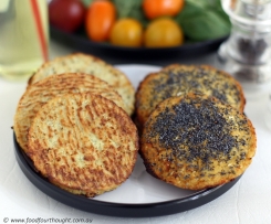 Cauliflower buns/rolls (No grains / gluten / nuts / soy / diary) Paleo / LCHF