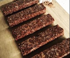 Raw Lamington Snack Bars