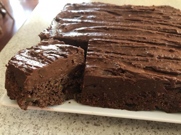 Chocolate zucchini cake